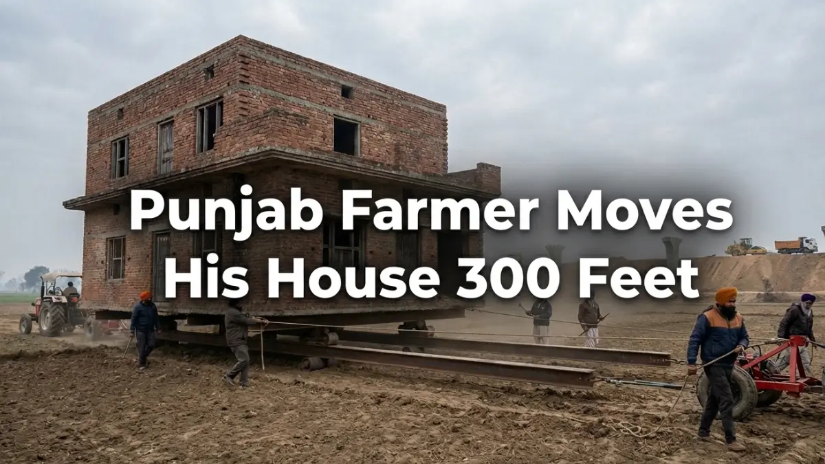 Punjab farmer moves house