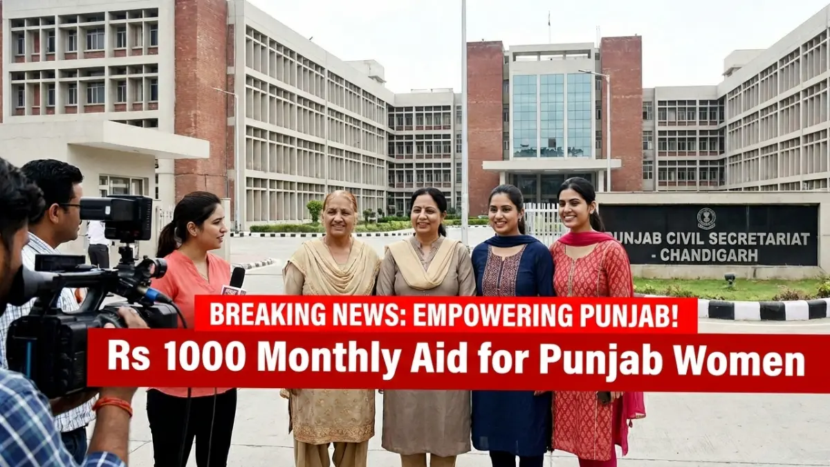 Rs 1000 Monthly Aid for Punjab Women