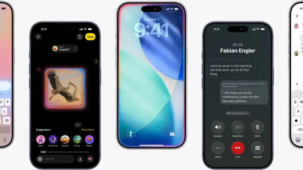 siri ai features