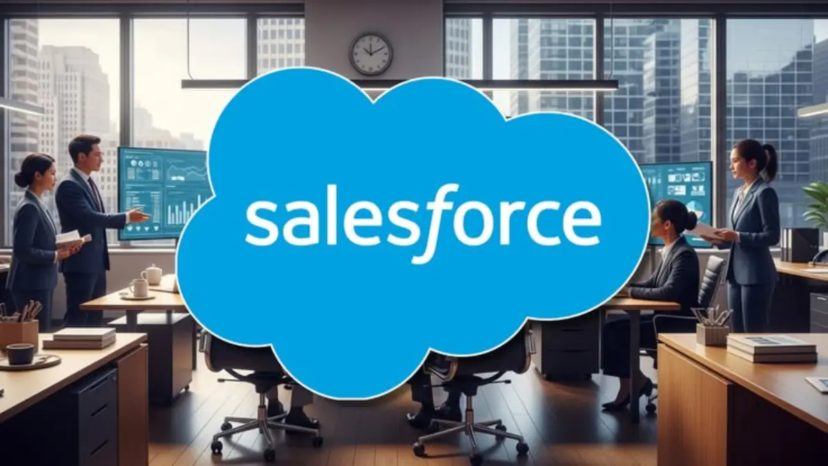 Salesforce First-Quarter Sales